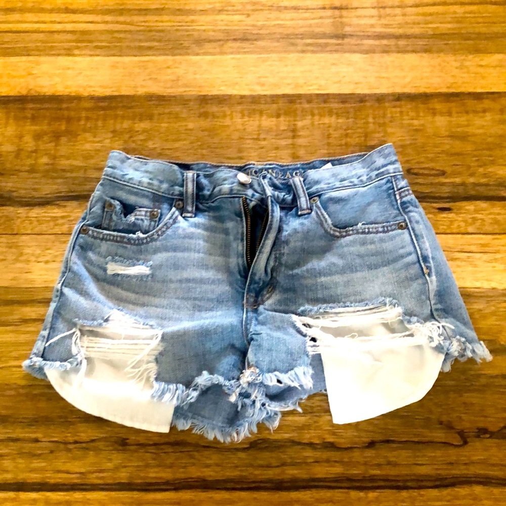 American Eagle cutoff shorts size 0